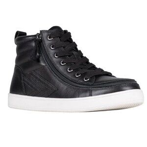 NEW Billy Footwear Mens Ten9 Adaptive Hi-Top Leather Sneakers Size 12 W KF278